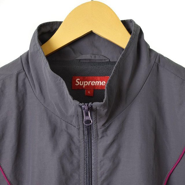 Supreme(シュプリーム)のSUPREME 19SS PipingTrackJacket トラックジャケット メンズのジャケット/アウター(ブルゾン)の商品写真