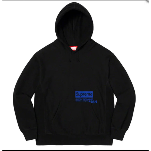 Supreme Hooded Sweatshirt ブラック　黒