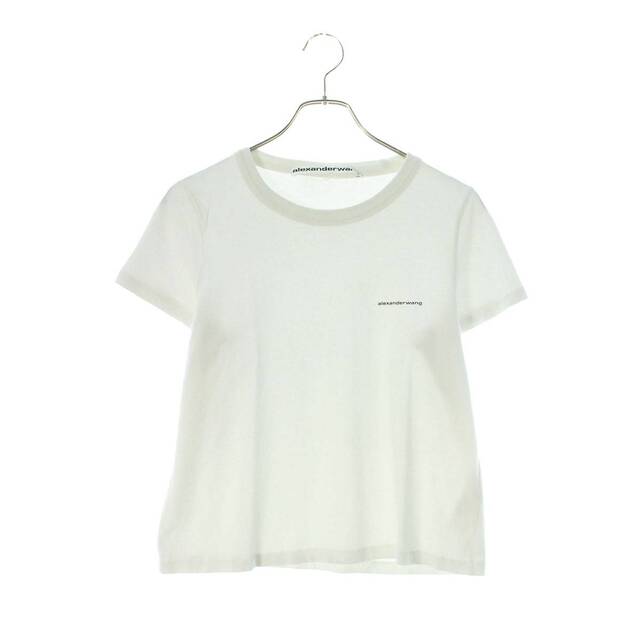 Alexander Wang(アレキサンダーワン)のアレキサンダーワン 胸ロゴデザインTシャツ レディース M レディースのトップス(Tシャツ(半袖/袖なし))の商品写真