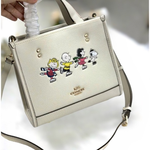 COACH X PEANUTS コーチ デンプシー トート型番CE850