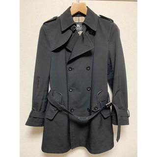 バーバリーブラックレーベル(BURBERRY BLACK LABEL)の【希少】BURBERRY BLACK LABEL　トレンチコート　サイズL(トレンチコート)