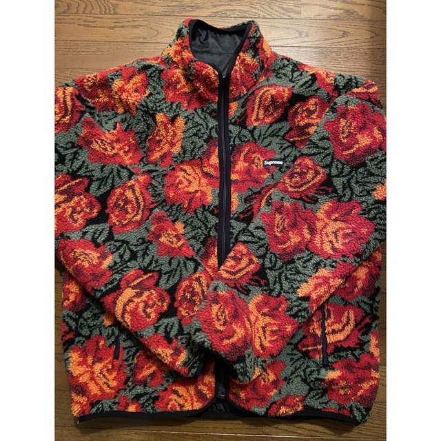 Supreme Roses Fleece Reversible Jacket - ブルゾン