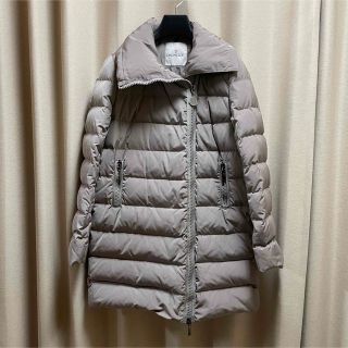 モンクレール(MONCLER)のモンクレール　ジェルボワーズ　グレージュ　サイズ0(日本S)(ダウンコート)