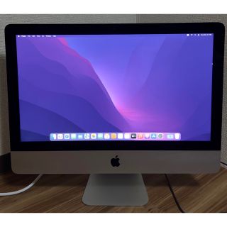 マック(Mac (Apple))のiMac 21.5inch i5 8GB 1TB HHD Late 2015(デスクトップ型PC)