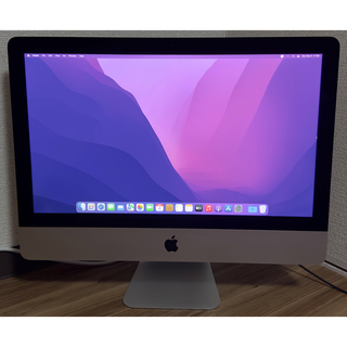 マック(Mac (Apple))のiMac 21.5inch i5 8GB 1TB HHD Late 2015(デスクトップ型PC)