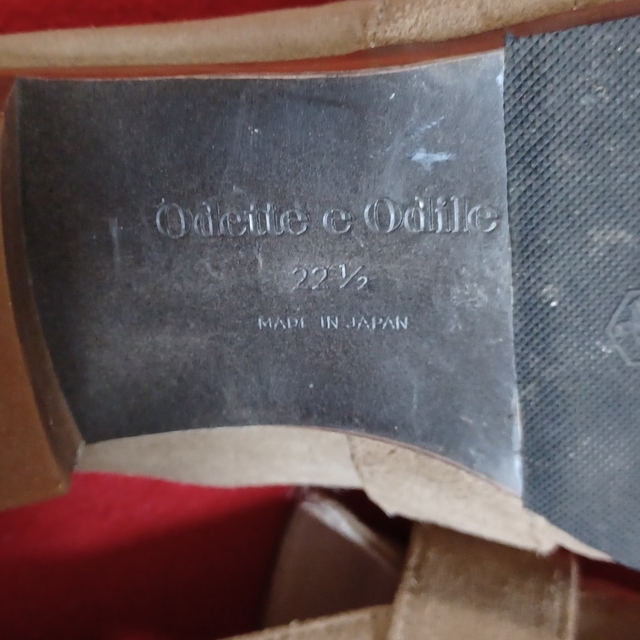 Odette e Odile(オデットエオディール)のオデットエオディール スウェード サンダル ミュール スリッポン レディース レディースの靴/シューズ(スリッポン/モカシン)の商品写真