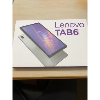 Lenovo TAB6 SoftBank ムーンホワイト 新品未使用品 の通販 by