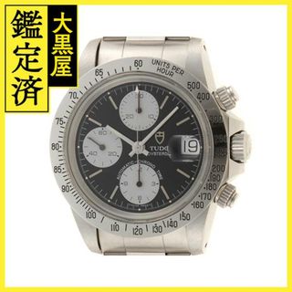 チュードル(Tudor)のチューダー クロノタイム 79180 ブラック プラスチック風防【200】(腕時計(アナログ))