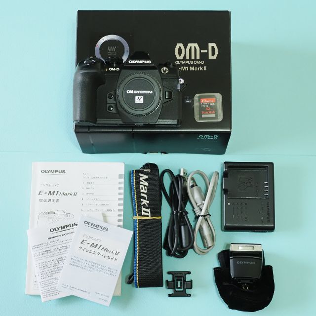 オリンパス OM-D E-M1 Mark II ボディ ブラック-