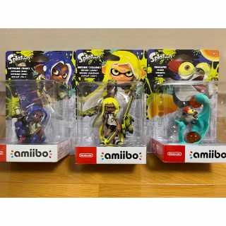 ニンテンドウ(任天堂)のSplatoon スプラトゥーン3 amiibo トリプルセット 新品 任天堂(ゲームキャラクター)