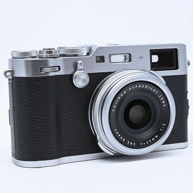 富士フイルム(フジフイルム)のFUJIFILM X100F シルバー スマホ/家電/カメラのカメラ(レンズ(ズーム))の商品写真