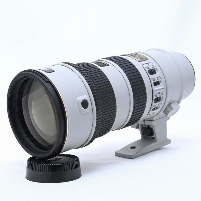 Nikon Nikon AF-S VR ED 70-200mm F2.8 IF ライトグレーの通販 by Flagship Camera.  （フラッグシップカメラ.）ラクマ店｜ニコンならラクマ