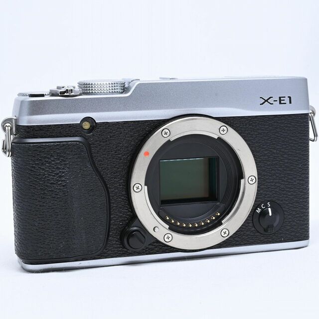 富士フイルム - FUJIFILM X-E1 ボディ シルバー FX-X-E1Sの通販 富士フイルム - FUJIFILM X-E1 ボディ シルバー FX-X-E1Sの通販