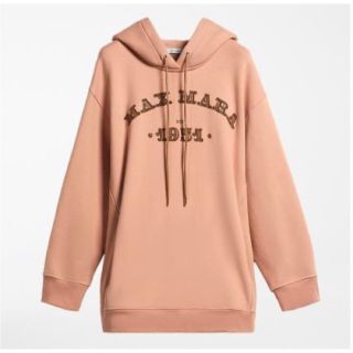 Mサイズ【新品未使用】MaxMara ADITO ロゴ入り フーディ パーカー