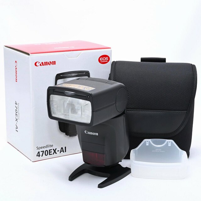 キャノン スピードライト canon 470EX-AI ストロボ カメラ