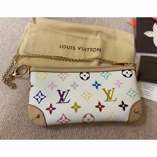 LOUIS VUITTON(ルイヴィトン)のLOUIS VUITTON ポシェットミラ　マルチカラー レディースのファッション小物(ポーチ)の商品写真