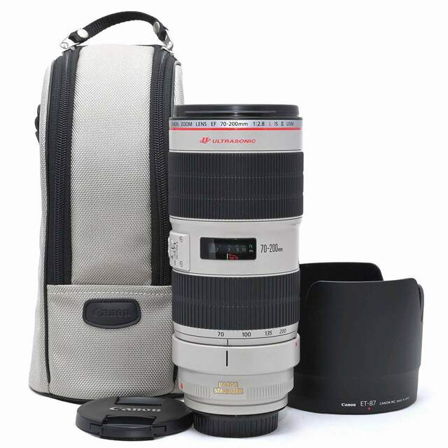 全国総量無料で EF70-200mm CANON - Canon F2.8L USM II IS レンズ