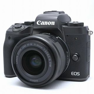 キヤノン(Canon)のCANON EOS M5 EF-M15-45 IS STM レンズキット(ミラーレス一眼)