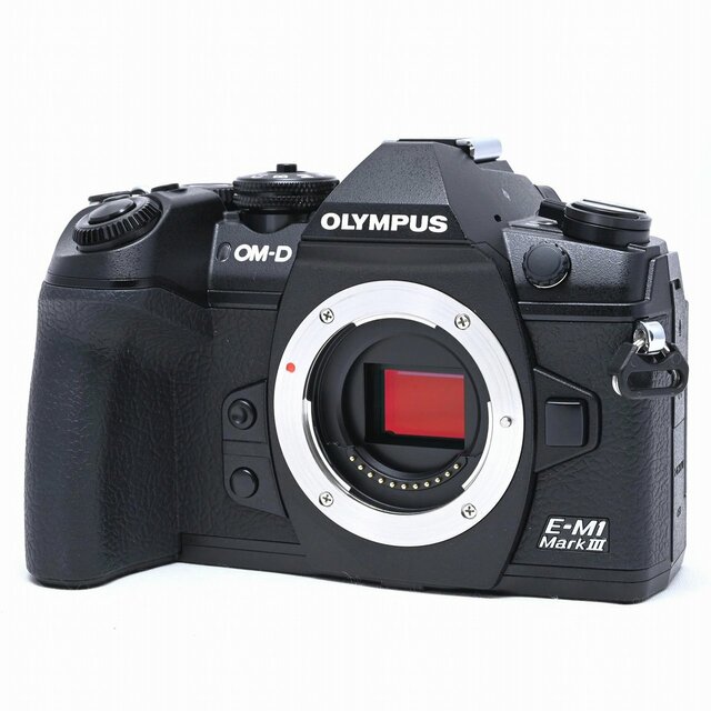 OLYMPUS(オリンパス)のOLYMPUS OM-D E-M1 MarkIII ボディ ブラック スマホ/家電/カメラのカメラ(ミラーレス一眼)の商品写真