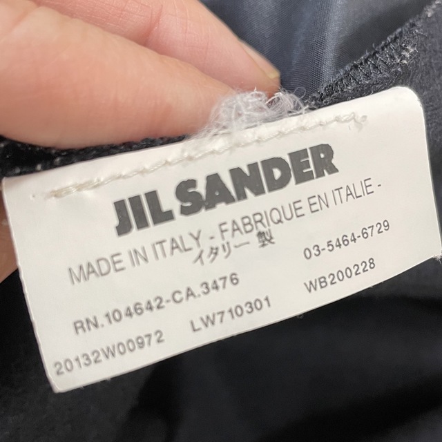 JIL SANDER NAVY(ジルサンダーネイビー)のJil sander navy 冬用ワンピース レディースのワンピース(ひざ丈ワンピース)の商品写真