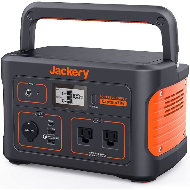 冬キャンプ【新品未開封】Jackery ポータブル電源 708 PTB071