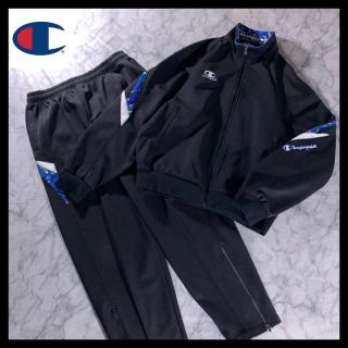 チャンピオン(Champion)の90s 00s チャンピオン トラックジャケット ジャージ セットアップ XL(ジャージ)