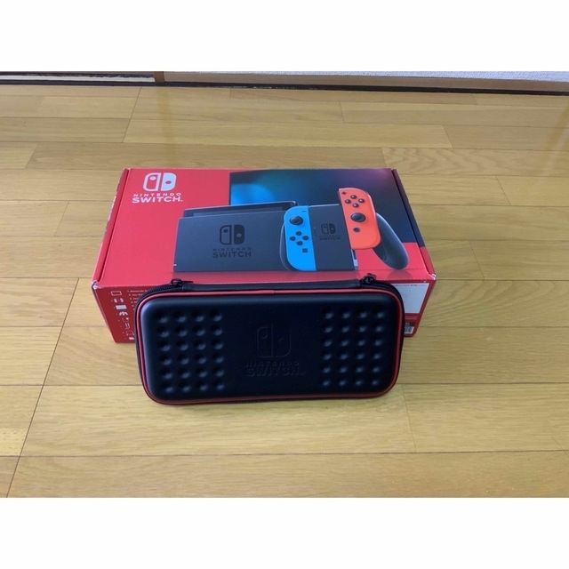 【美品・保証書・おまけつき】スイッチ JOY-CON(L) ネオンブルー 1