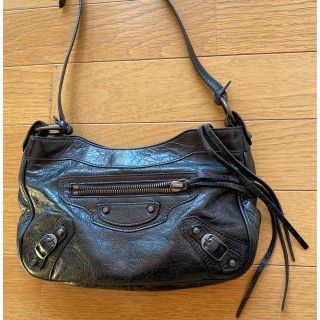 バレンシアガバッグ(BALENCIAGA BAG)のバレンシアガヴェロ　ショルダー　黒(ショルダーバッグ)