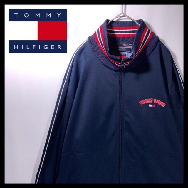 ☆超目玉】 TOMMYのフルジップトラックジャケット トミーのブルゾンジャージ