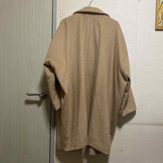 ZARA(ザラ)のzara オーバーサイズコート　最終値下げ レディースのジャケット/アウター(ロングコート)の商品写真
