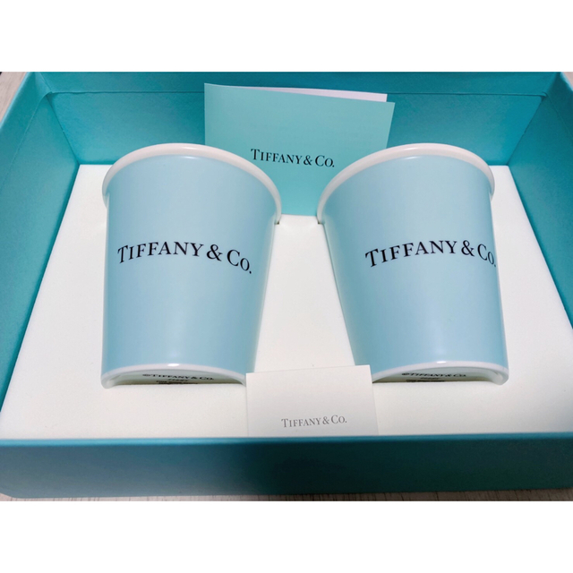 Tiffany & Co. - ティファニー ボーンチャイナマグカップペーパー