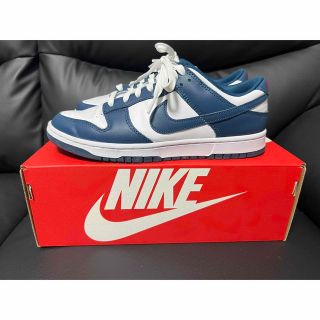 ナイキ(NIKE)のナイキ DUNK ロー バレリアンブルー 美品 27センチ(スニーカー)