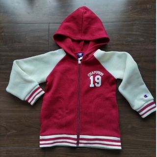 チャンピオン(Champion)のチャンピョンキッズパーカー（赤）(ジャケット/上着)