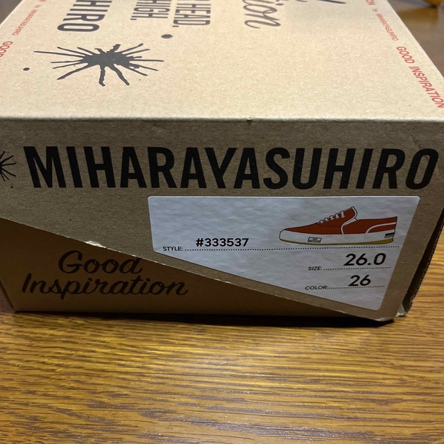 MIHARAYASUHIRO(ミハラヤスヒロ)のMIHARAYASUHIROスニーカー メンズの靴/シューズ(スニーカー)の商品写真