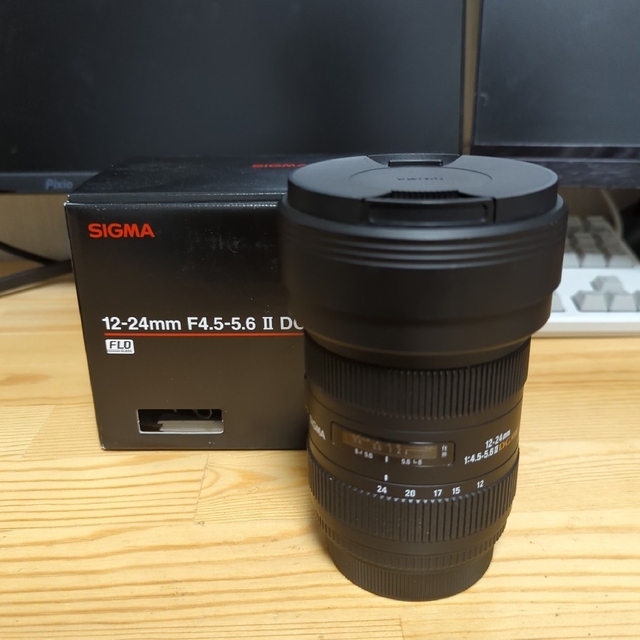 SIGMA(シグマ)のSIGMA 12-24mm F4.5-5.6ii EF スマホ/家電/カメラのカメラ(レンズ(ズーム))の商品写真