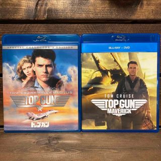 【セット販売】トップガンDVD& トップガン マーヴェリック ブルーレイ+DVD(外国映画)