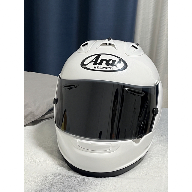 Arai RX-7 RR5 L グラスホワイト自動車/バイク