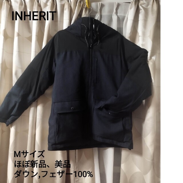 INHERIT ダウンジャケット　Mサイズ