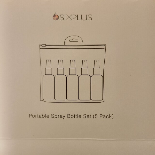 SIXPLUS スプレーボトル(50ml 5本セット) インテリア/住まい/日用品の日用品/生活雑貨/旅行(日用品/生活雑貨)の商品写真