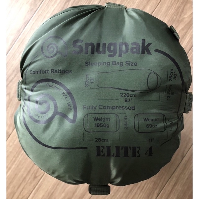 ⭐︎ゆうくん様専用⭐︎スナグパック Snugpak softie ELITE 4 スポーツ/アウトドアのアウトドア(寝袋/寝具)の商品写真