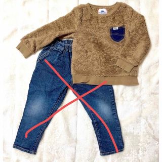 ブランシェス(Branshes)のブランド子供服　秋冬 110cm Lee スウェット ニット(ニット)