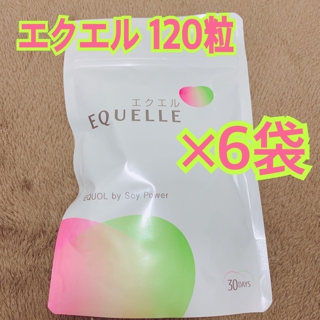 大塚製薬 エクエル パウチタイプ 120粒 × 6個−−−−−