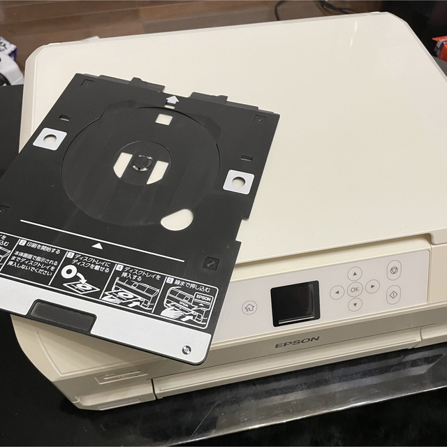 美品/稼働品】EPSON EP-710A☆インク残量有☆スキャナー付ラベル印刷 PC周辺機器