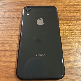 アイフォーン(iPhone)のiPhoneXR ブラック　64GB(スマートフォン本体)