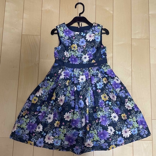 ANNA SUI mini - ♡【美品】アナスイミニ 水彩花柄ワンピース♡の通販