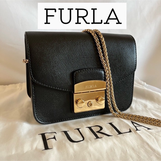 FURLAチェーンショルダーバッグ