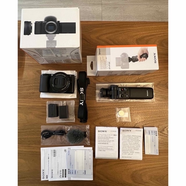 有名な高級ブランド SONY - 美品!SONY VLOGCAM ZV-E10L