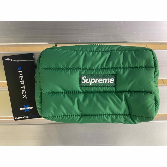 Supreme - 【新品】supreme Puffer Pouch Greenの通販 by たんぽぽ's