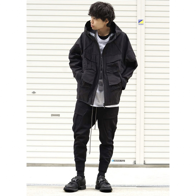 ナイロンジャケットDolman sleeve mountain parka