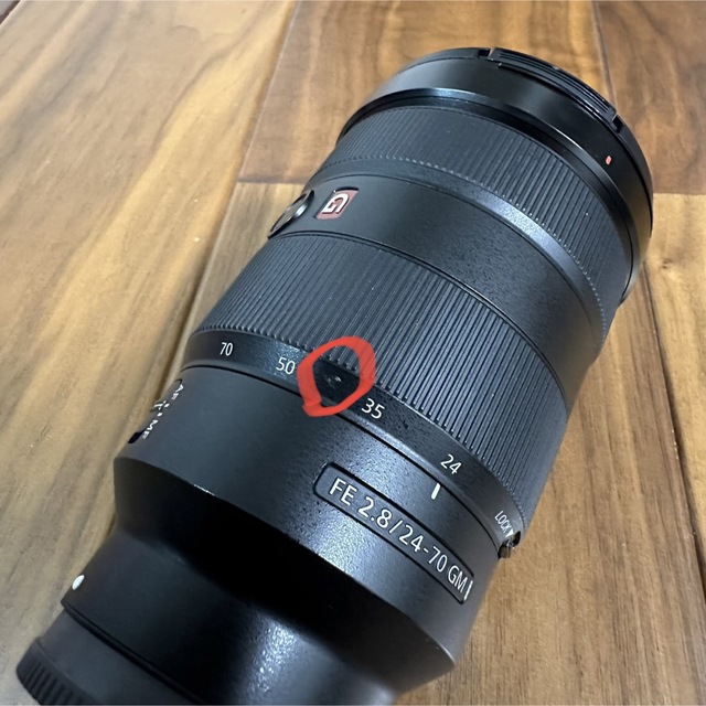 SONY(ソニー)の【美品】SONY FE 24-70mm F2.8 GM SEL2470GM スマホ/家電/カメラのカメラ(レンズ(ズーム))の商品写真